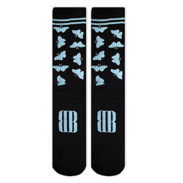 The Blue Butterfly Socks