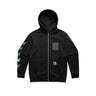 The Blue Butterfly Zip-Up Hoodie