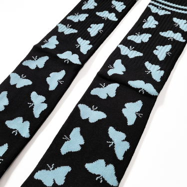 The Blue Butterfly Socks